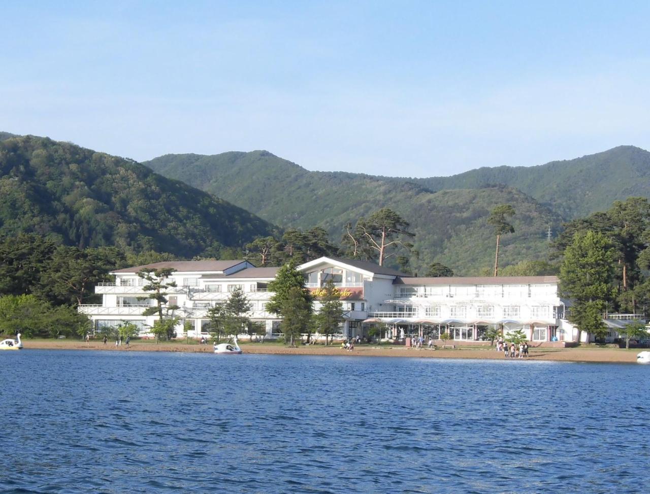 ホテルLakeside Banko 猪苗代町 エクステリア 写真