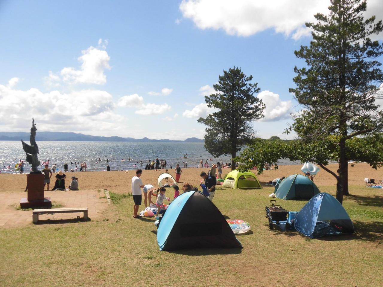 ホテルLakeside Banko 猪苗代町 エクステリア 写真